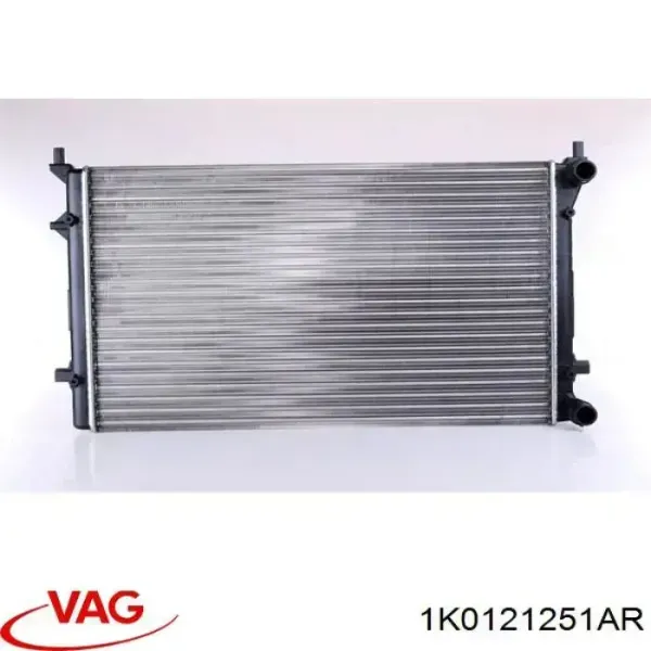 Купить 1K0121251AR VAG Радиатор водяной