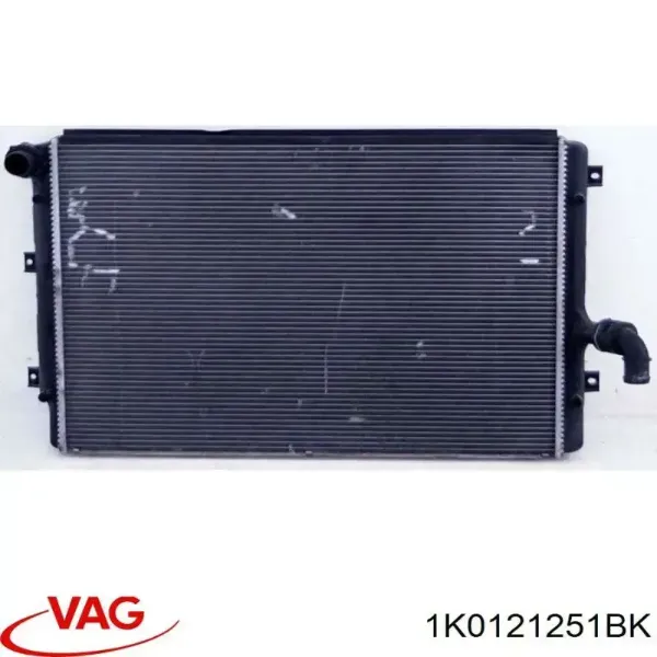 Радиатор охлаждения двигателя VAG 1K0121251BK цена, от