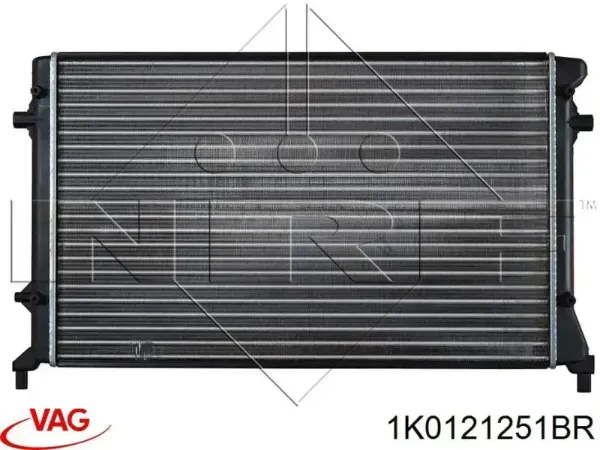 Радиатор охлаждения VAG 1K0121251BR