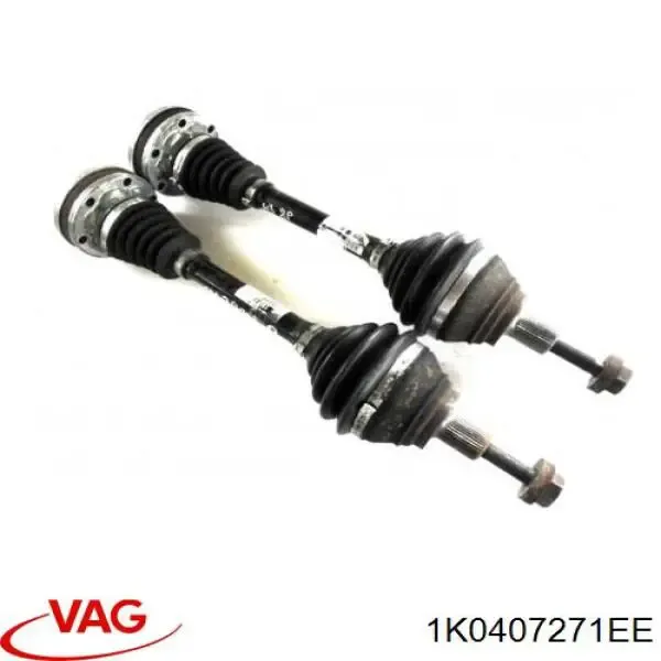 Левая полуось 1K0407271EE VAG
