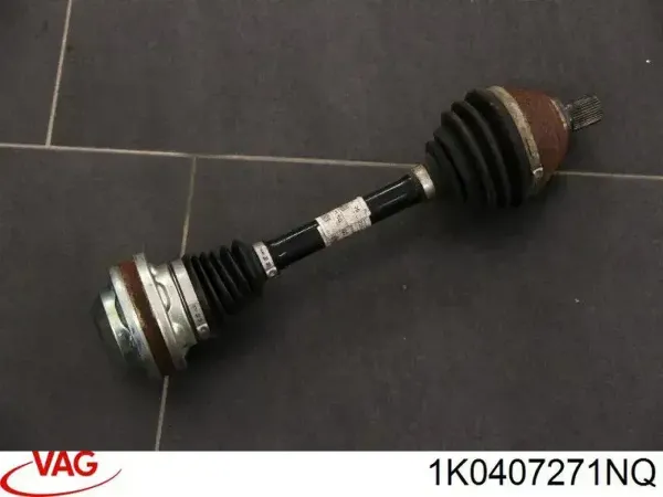 Левая полуось 1K0407271NQ VAG