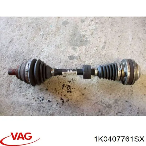 Левая полуось 1K0407761SX VAG