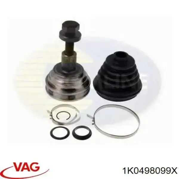 ШРУС наружный передний 1K0498099X VAG