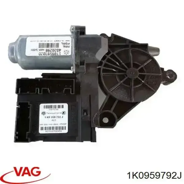 Мотор стеклоподъемника двери передней правой 1K0959792J VAG