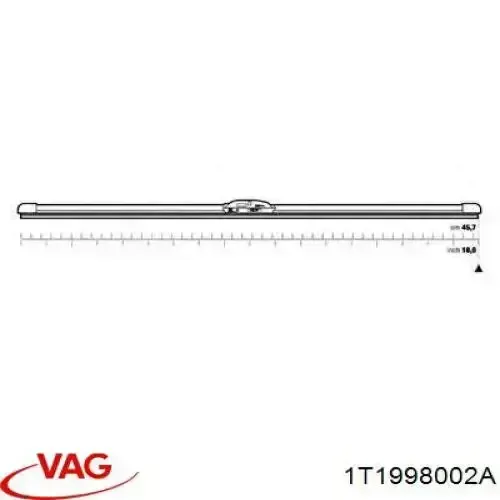 Дворники Volkswagen Touran II минивэн (1T3) (2010 - 2015) цена, от 49.30 USD