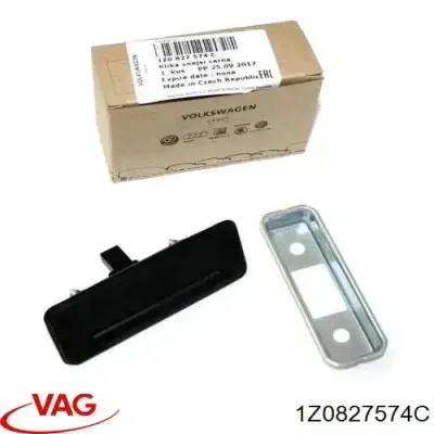 Ручка крышки багажника (двери 3/5-й задней) наружная VAG 1Z0827574C