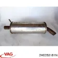 Центральная часть глушителя Volkswagen AMAROK 2HA, 2HB, S1B, S6B, S7A, S7B