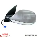 Стекло левого зеркала заднего вида VAG 2H0857521C