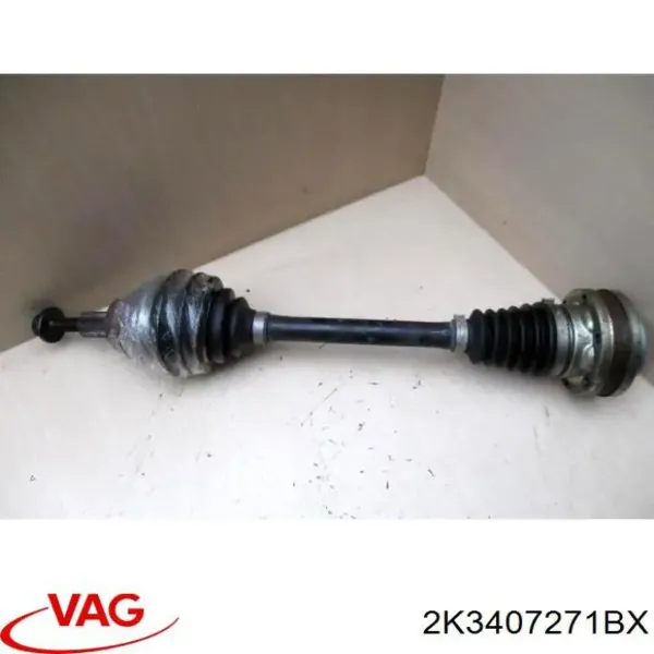 Левая полуось 2K3407271BX VAG