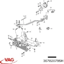 Клапан компрессора кондиционера VAG 357820795H