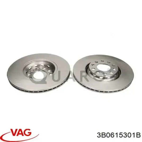 Передние тормозные диски 3B0615301B VAG