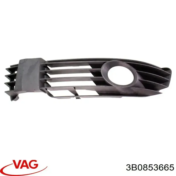 Заглушка ПТФ бампера переднего левая VAG 3B0853665 цена, от
