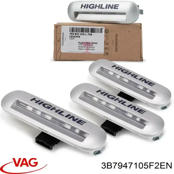Плафоны внутреннего освещения VAG 3B79471052EN цена, от 133.14 USD