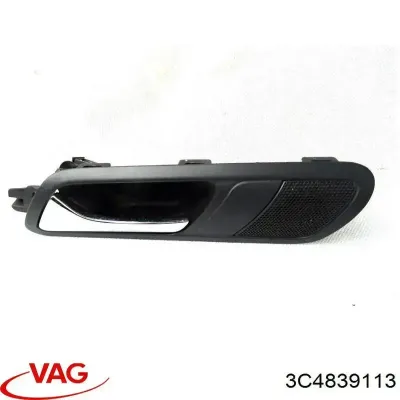 Ручка двери задней внутренняя левая VAG 3C4839113