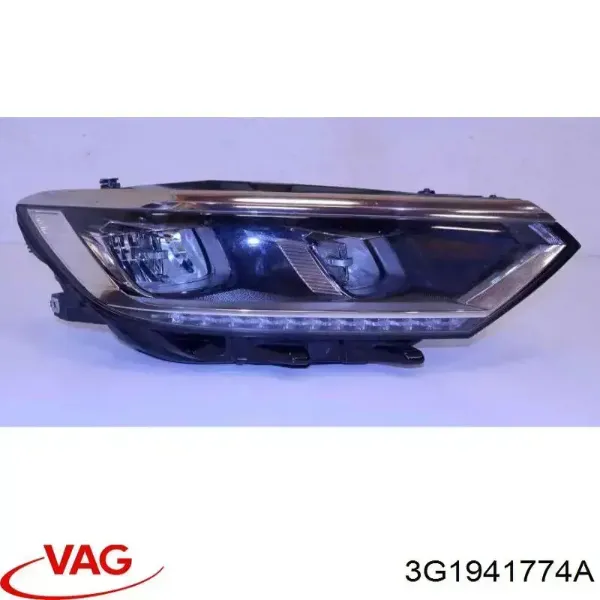 Правая фара 95D3101V Polcar