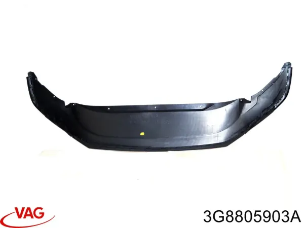Спойлер переднего бампера 3G8805903A9B9 VAG