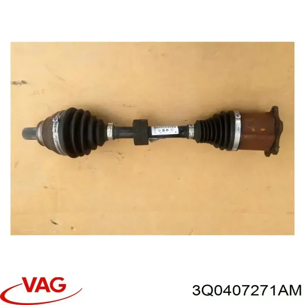Левая полуось 3Q0407271AM VAG