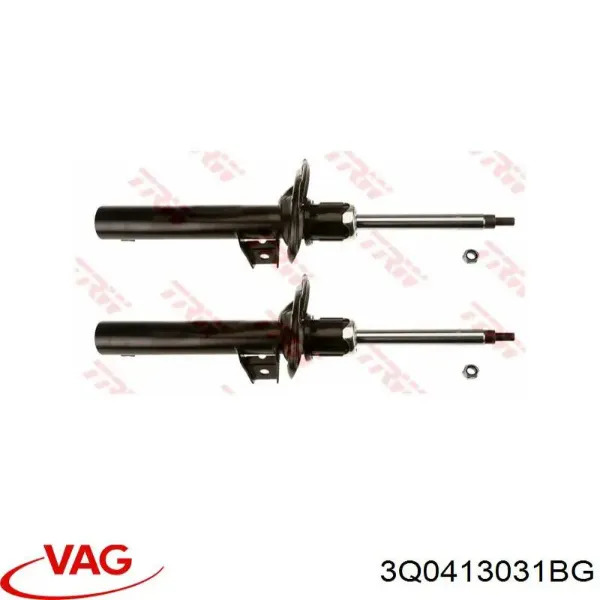 Стойка амортизатора передняя VAG 3Q0413031BG цена, от