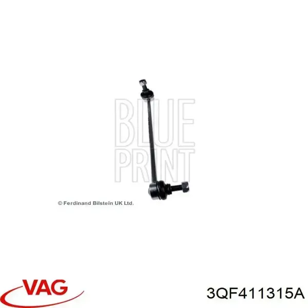 Стойка переднего стабилизатора 3QF411315A VAG