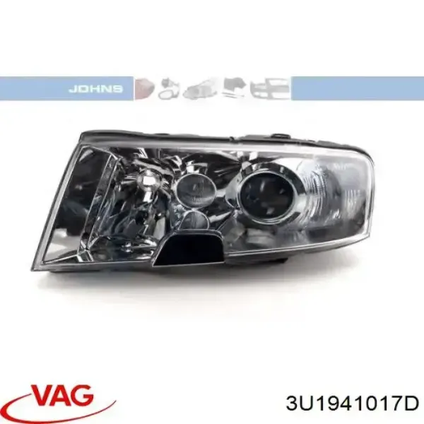 Левая фара 3U1941017D VAG