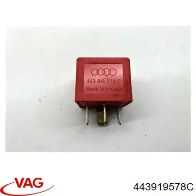 Реле кондиционера VAG 443919578C