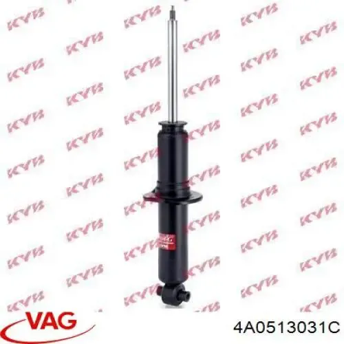Амортизатор задний 4A0513031C VAG