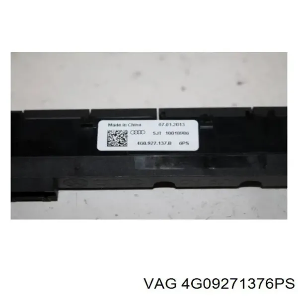 Блок кнопок центральной консоли 4G09271376PS VAG