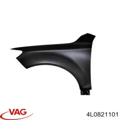 Крыло переднее левое VAG 4L0821101