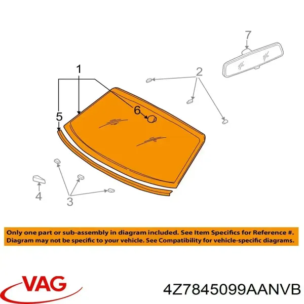 Лобовое стекло GS0014D11 XYG