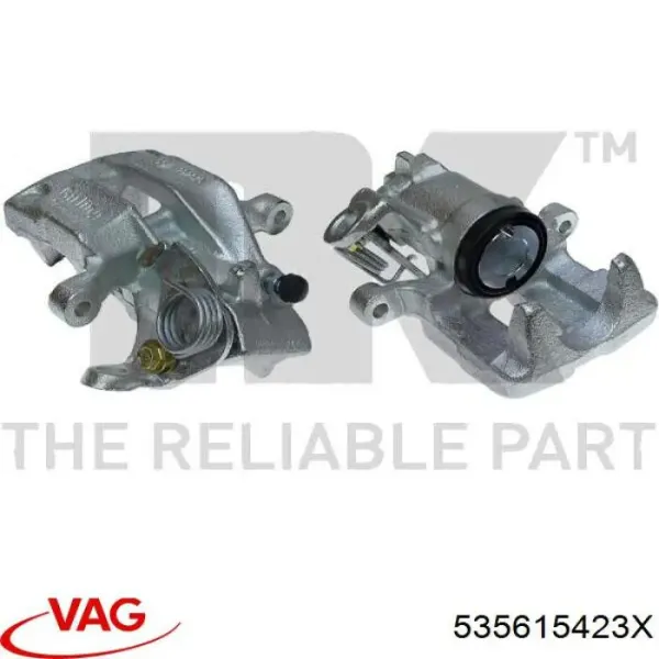 Суппорт задний левый 535615423X VAG
