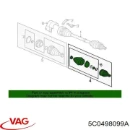 ШРУС наружный VAG 5C0498099A ШРУС наружный VAG 5C0498099A