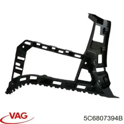 Кронштейн бампера заднего правый VAG 5C6807394B