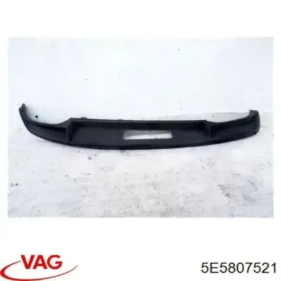Спойлер заднего бампера VAG 5E5807521