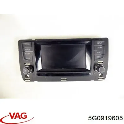Магнитола (радио AM/FM) VAG 5G0919605