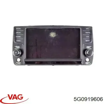 Магнитола (радио AM/FM) VAG 5G0919606