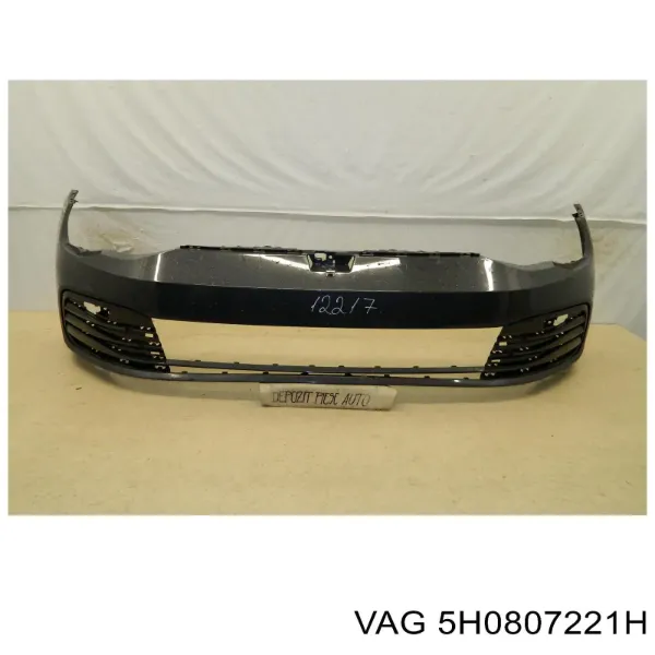 Передний бампер 5H0807221H VAG