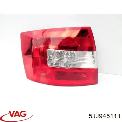 Фонарь заднего бампера правый VAG 5JJ945111