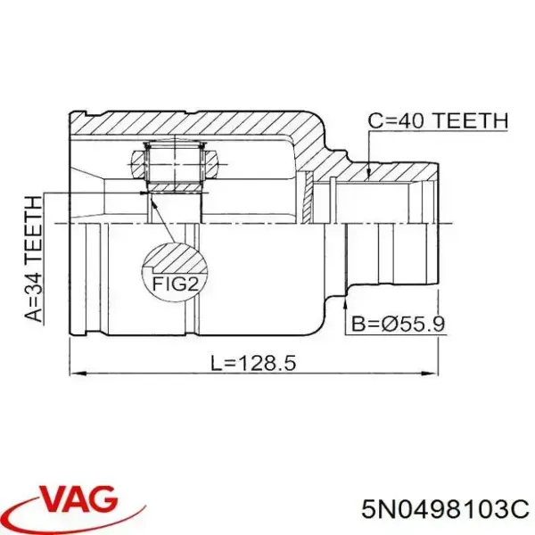 Тришип Volkswagen Passat B8
