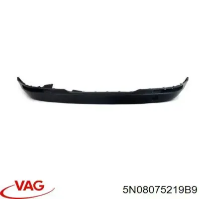 Спойлер заднего бампера VAG 5N08075219B9