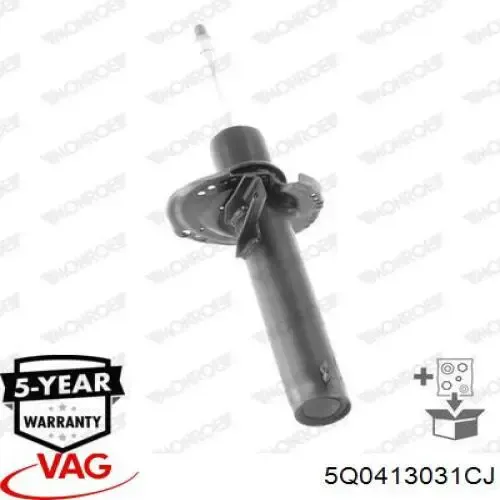 Купить 5Q0413031CJ VAG Амортизатор передней подвески