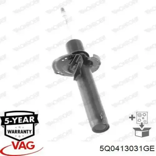 5Q0413031GE VAG Стойка передняя