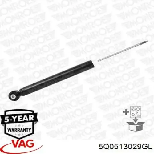 Амортизатор задний 5Q0513029GL VAG