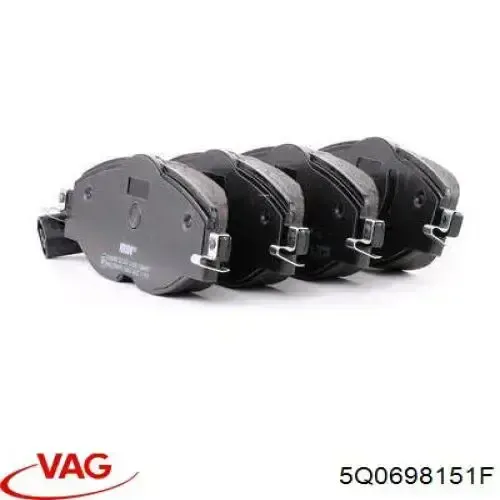 Купить 5Q0698151F VAG Колодки тормозные