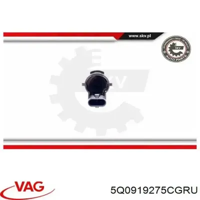 Датчик сигнализации парковки (парктроник) задний VAG 5Q0919275CGRU