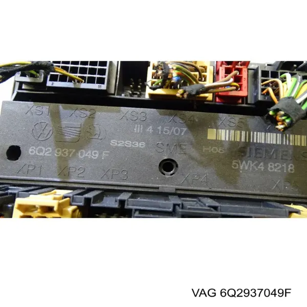 Блок комфорта передней двери 6Q2937049F VAG