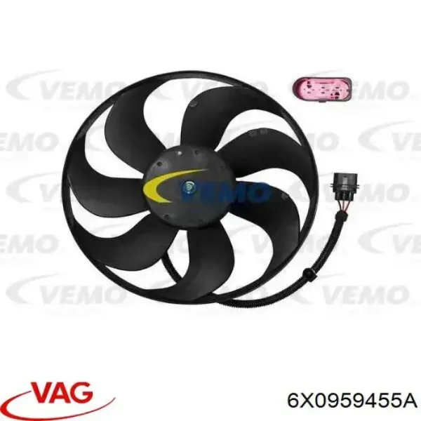 6X0959455A VAG Вентилятор радиатора