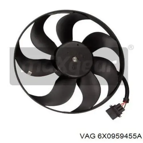 Электровентилятор охлаждения в сборе VAG 6X0959455A цена, от