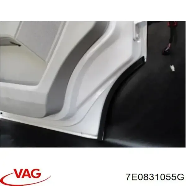 Купить Дверь передняя левая Фольксваген Мультиван T5 7HM, 7HN, 7HF, 7EF, 7EM, 7EN