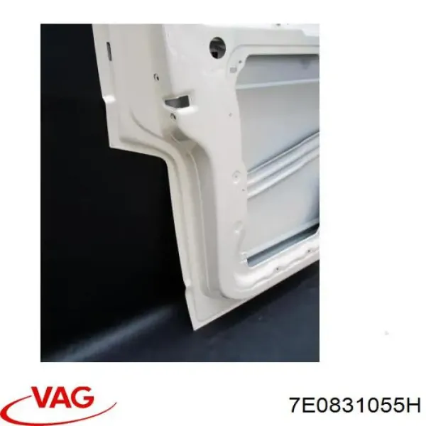  Дверь передняя левая Volkswagen Multivan 