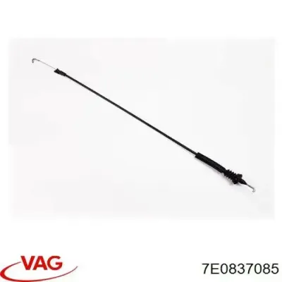 Трос (тяга) открывания замка двери передней VAG 7E0837085